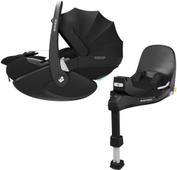 Maxi-Cosi Pebble 360 Pro sedadlo + základna FamilyFix 360 Pro 0-13 kg Essential Black