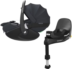 Maxi-Cosi Pebble 360 Pro sedadlo + základna FamilyFix 360 Pro 0-13 kg Essential Graphite